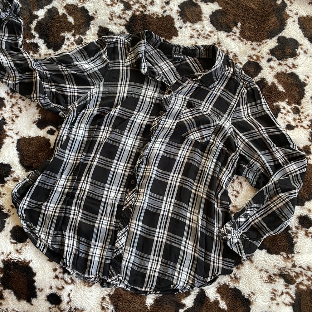 Torrid | Lightweight Summer Button Up